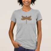 Dragonfly Illustration Art T-Shirt (Vorderseite)