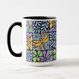 Dragonfly im botanischen Garten Tasse