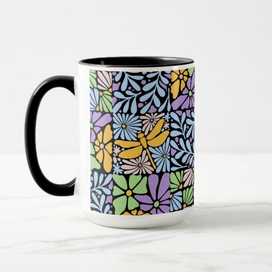 Dragonfly im botanischen Garten Tasse (Links)