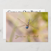 Dragonfly im Foto Flight Einladung (Vorne/Hinten)