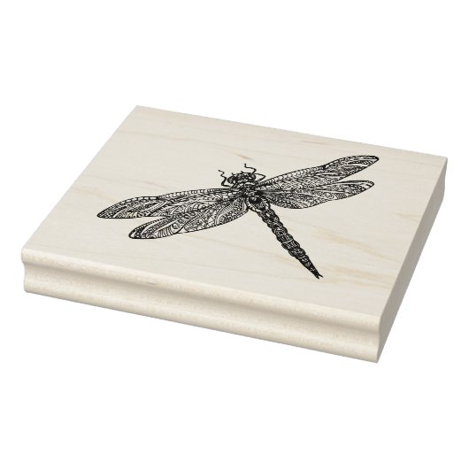 Dragonfly im Stil Gummistempel (Stempel)