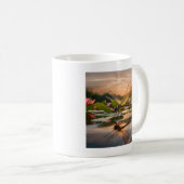 Dragonfly in der Natur Kaffeetasse (VorderseiteRechts)