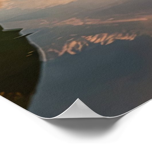 Dragonfly in der Natur Poster (Ecke)