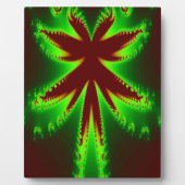 Dragonfly in Flames Plaque Fotoplatte (Vorderseite)