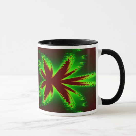 Dragonfly in Flammen Coffee Tasse (Rechts)