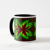 Dragonfly in Flammen Coffee Tasse (Vorderseite Links)