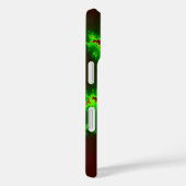 Dragonfly in Flammen iPhone Case (Rückseite / Rechts)