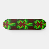 Dragonfly in Flammen Skateboard (Horizontal)