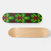 Dragonfly in Flammen Skateboard (Horizontal)