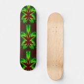 Dragonfly in Flammen Skateboard (Vorderseite)