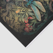 Dragonfly in Florals 3 Dekoupage Paper Seidenpapier (Ausschnitt)