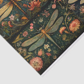 Dragonfly in Florals Collage 1 Dekoupage Paper Seidenpapier (Ausschnitt)