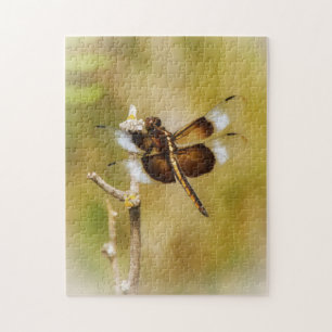 Dragonfly in Nature Art Puzzle