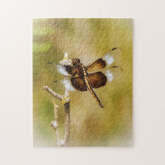 Dragonfly in Nature Art Puzzle (Vertikal)