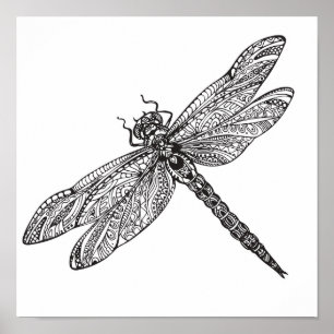 Dragonfly In Style 2 Poster