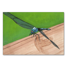 Dragonfly-Insekt-Lesekarten Tischnummer