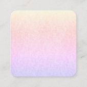 Dragonfly | Insekt Quadratische Visitenkarte (Rückseite)