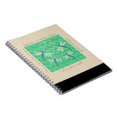 Dragonfly | Inspirational Spiral Notebook Notizblock (Rechte Seite)