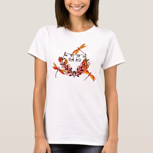 Dragonfly Inspiriert T - Shirt der Frauen (Vorderseite)