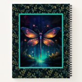 Dragonfly Journal oder Notebook Notizblock (Rückseite)