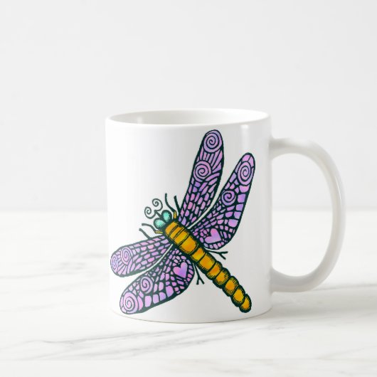 Dragonfly Kaffeetasse (Rechts)
