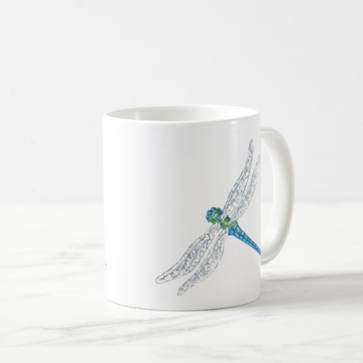Dragonfly Kaffeetasse (VorderseiteRechts)