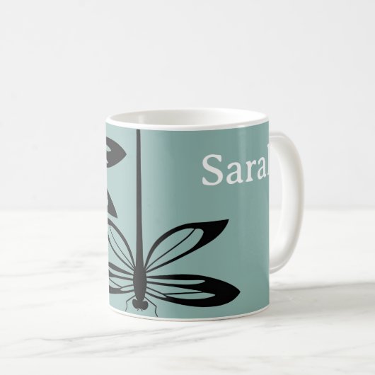 Dragonfly Kaffeetasse (VorderseiteRechts)