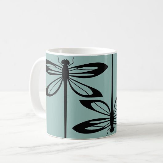 Dragonfly Kaffeetasse (Vorderseite Links)
