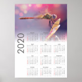 Dragonfly-Kalender 2020-Poster Poster (Vorne)