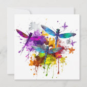 Dragonfly-Karte (Vorderseite)