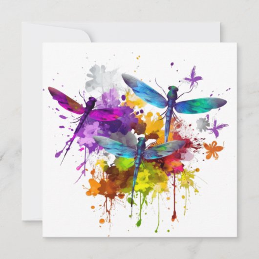 Dragonfly-Karte (Vorderseite)