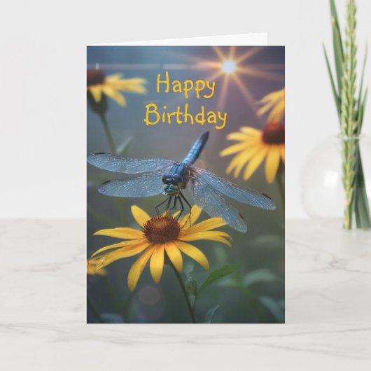 Dragonfly Karte (Vorderseite)