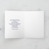 Dragonfly-Karte mit Gedicht Karte (Innenseite)