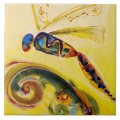 Dragonfly Keramik Küche Fliese (Vorderseite)