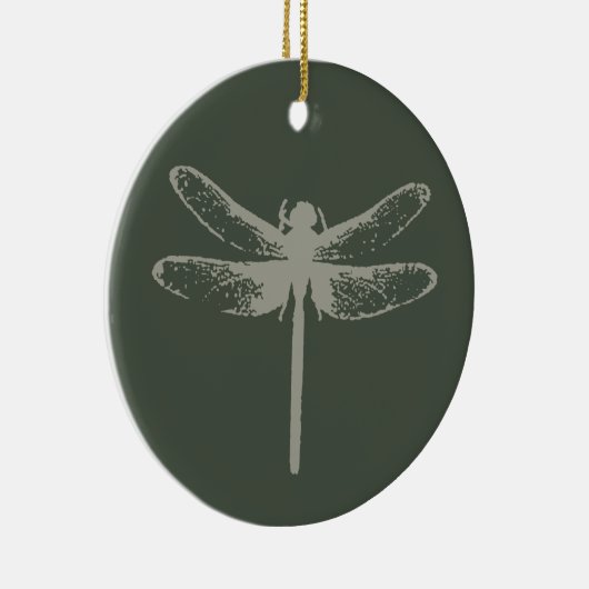 Dragonfly Keramik Ornament (Rechts)