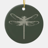 Dragonfly Keramik Ornament (Vorne)
