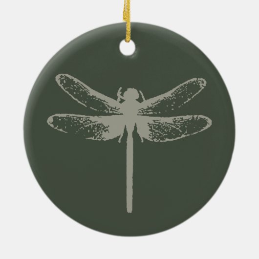 Dragonfly Keramik Ornament (Hinten)