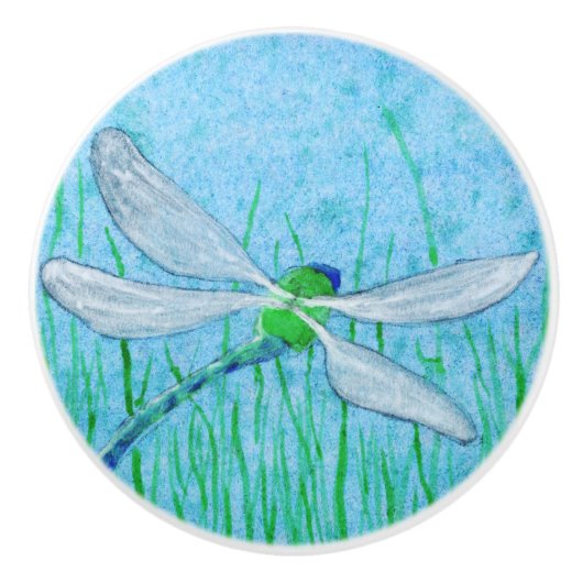 Dragonfly Keramikknauf (Vorderseite)