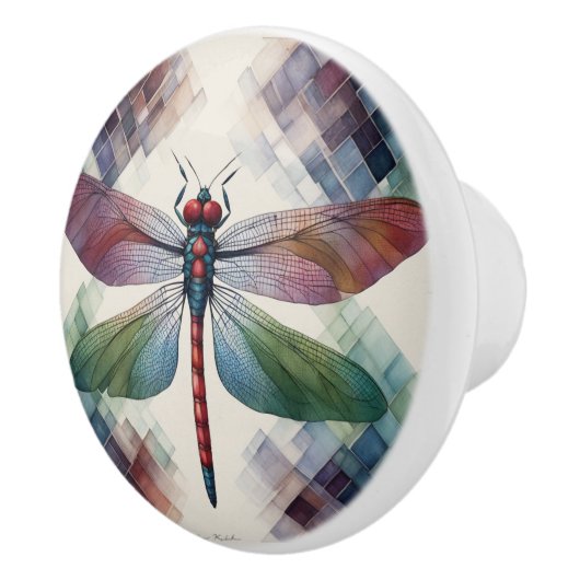 Dragonfly Keramikknauf (Rechts)