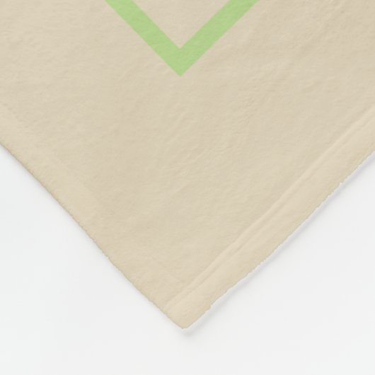 Dragonfly | Khaki Large Fleece Blanket (Ecke)