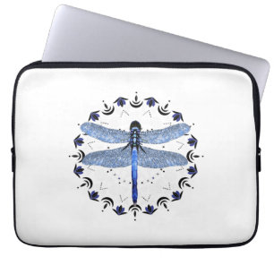 Dragonfly Kleidung Dragonfly Sweatshirt Mandala Laptopschutzhülle