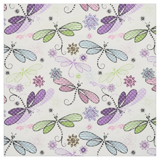 Dragonfly - klein Gedruckt Stoff (Muster)