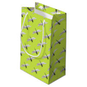 Dragonfly Kleine Geschenktüte (Rückseite Schrägansicht)