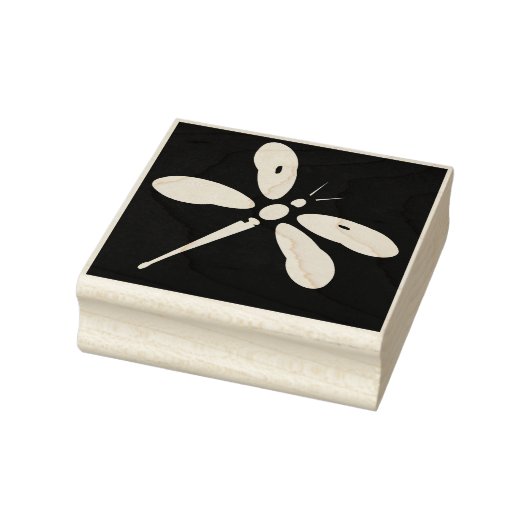 Dragonfly Kontur Tasche Gummi Briefmarke Gummistempel (Stempel)