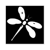 Dragonfly Kontur Tasche Gummi Briefmarke Gummistempel (Prägung)