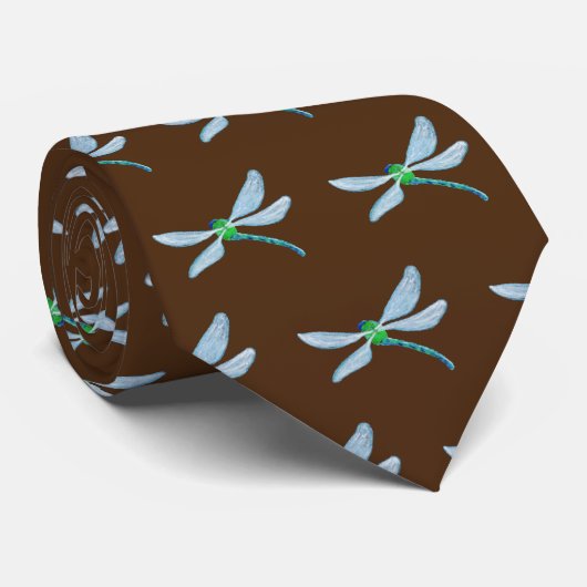 Dragonfly Krawatte (Gerollt)