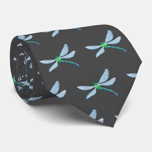 Dragonfly Krawatte (Gerollt)