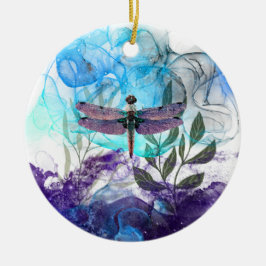 Dragonfly-Kunst Keramik Ornament