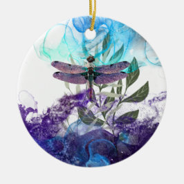Dragonfly-Kunst Keramik Ornament