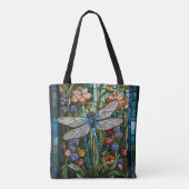 Dragonfly-Kunstmalerei aus Stein Tasche (Rückseite)